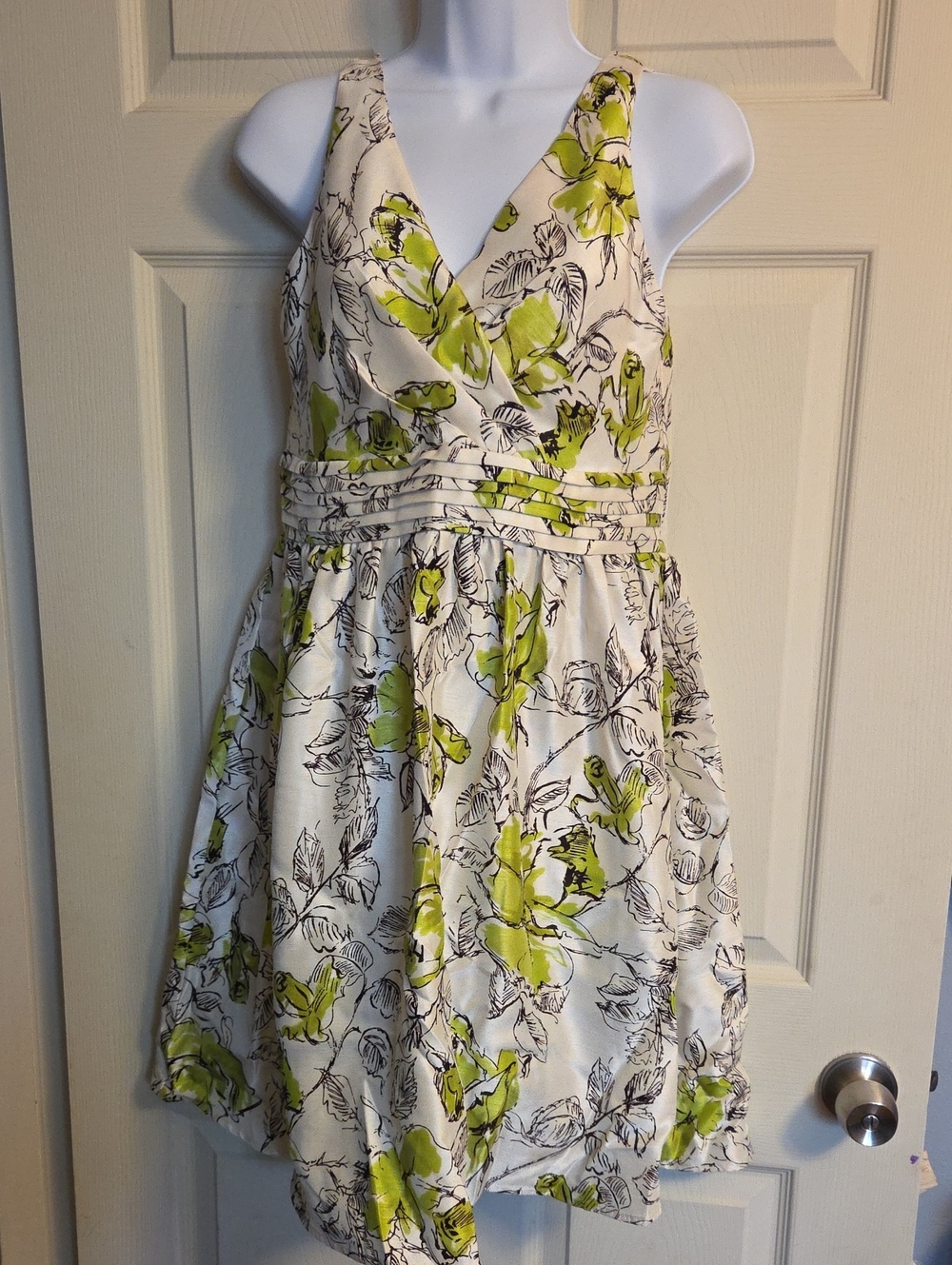 Hailey Morgan Floral Fit-and-Flare Dress Size 10